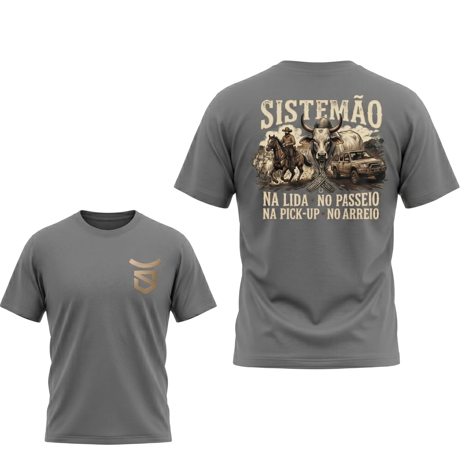 Camiseta/Estampa (Na lida No Passeio) - Imagem 2