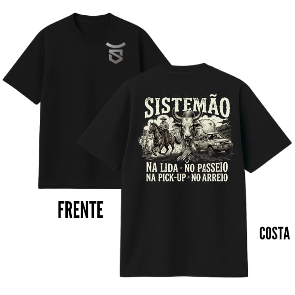 Camiseta Na lida No Passeio