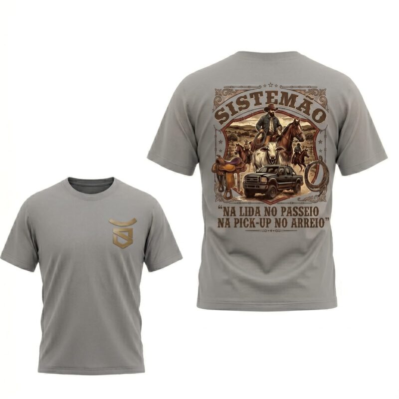 Camiseta /Estampa(Aqui é Sistema)