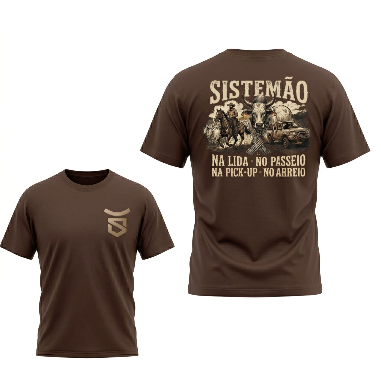 Camiseta/Estampa (Na lida No Passeio) - Imagem 3